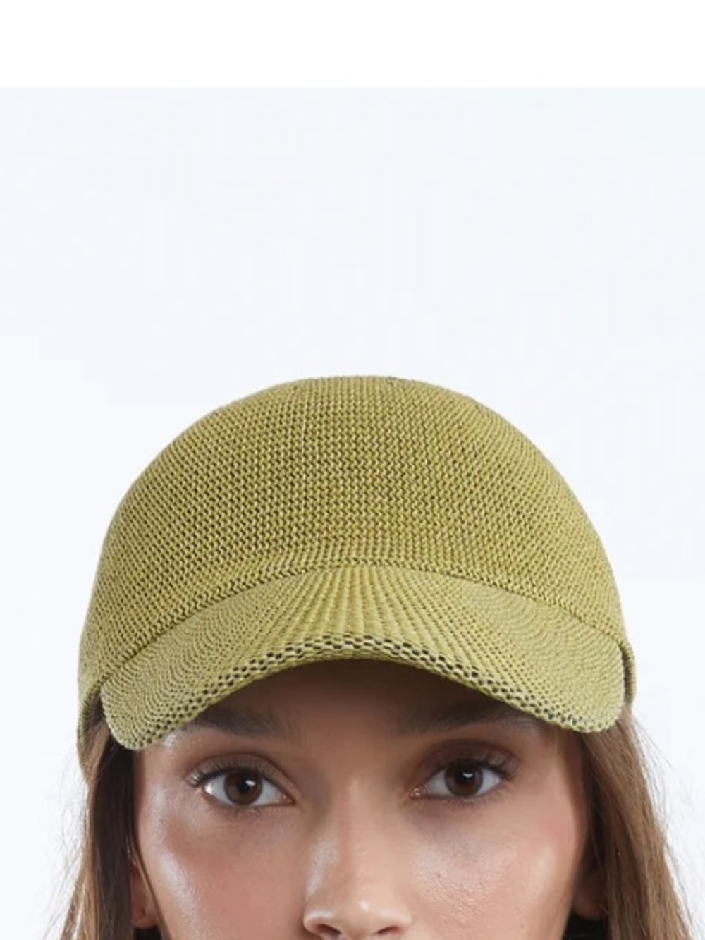 WYETH PAULA MESH CAP OLIVE - O/S